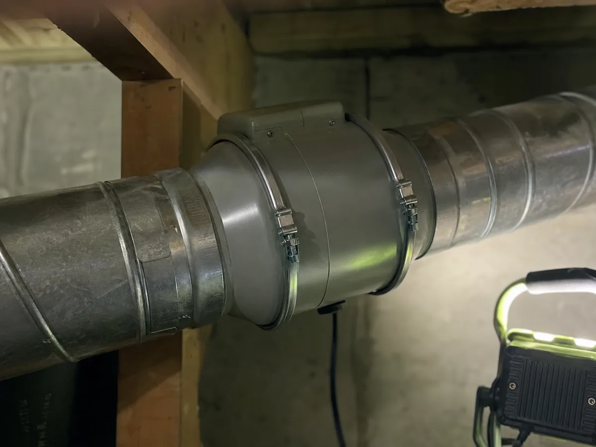 Dryer Booster Fan Installation in Houston, TX